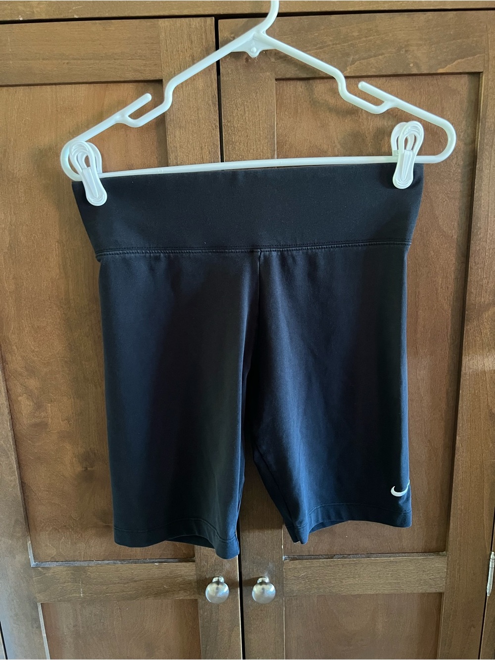 Nike Black Women's High-Rise Bike Shorts